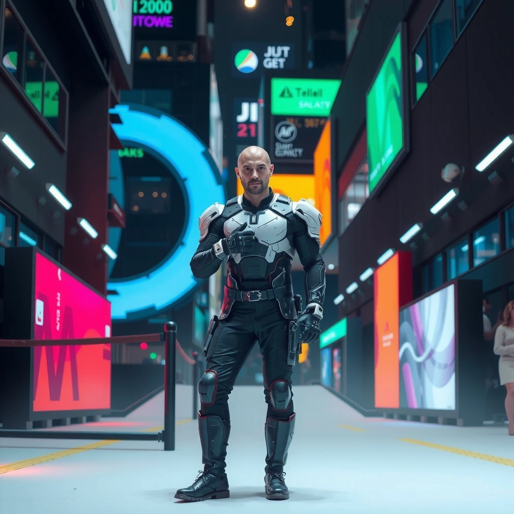 Cyber Strike mobile action game screenshot