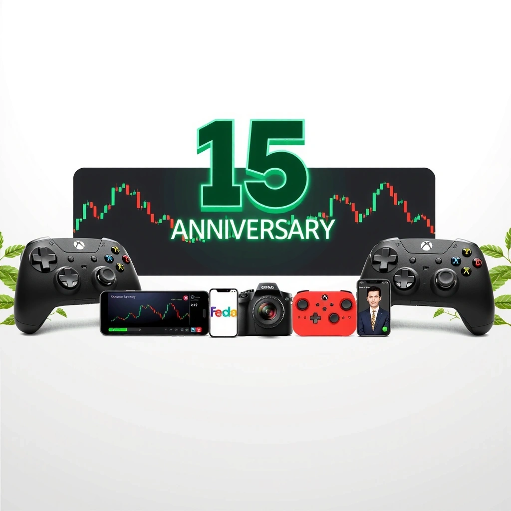 15th anniversary celebration background